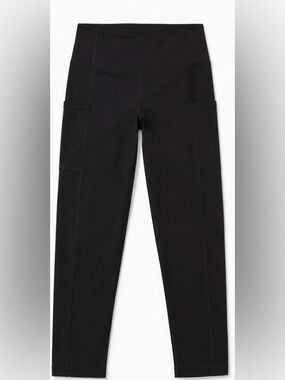 Ewedoos High Waisted Pocket Leggings Black Size L